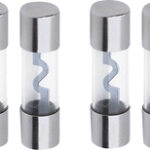 Metra - 40- and 60-amp AGU Fuse - (4-Pack) - Silver