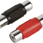 Metra - Female RCA Barrel Connectors - (Pair) - Silver
