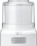 Cuisinart - 1-1/2 Qt. Frozen Yogurt/Ice Cream/Sorbet Maker - White
