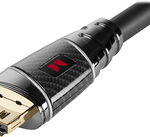 Monster - Black Platinum Series 5' In-Wall HDMI A/V Cable - Black