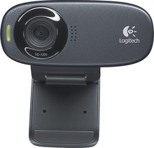 Logitech - C310 Webcam - Black