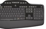 Logitech - MK710 Wireless Keyboard and Mouse - Black