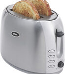 Oster - 2-Slice Wide-Slot Toaster - Black