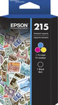 Epson - 215 2-Pack Ink Cartridges - Black/Cyan/Magenta/Yellow