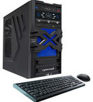 CybertronPC - ViperX7 Desktop - Intel Core i7 - 8GB Memory - 1TB Hard Drive - Blue